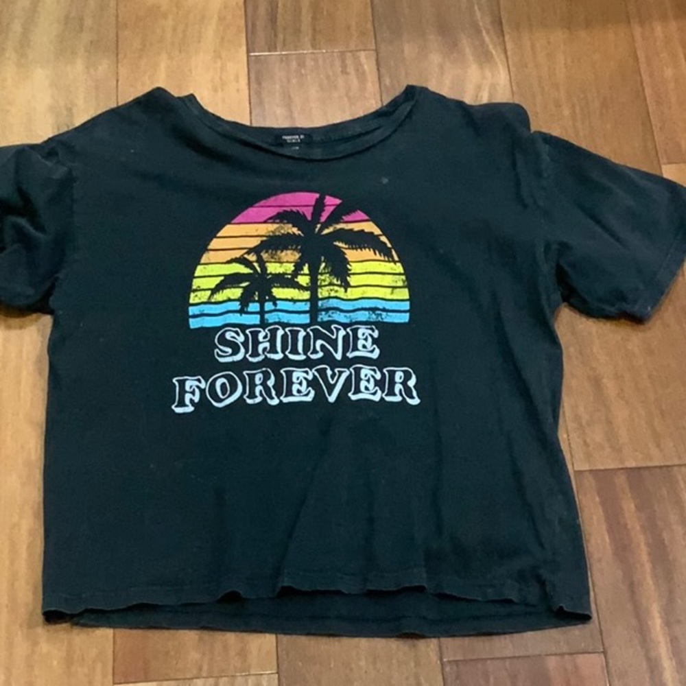 Black forever 21 girls shirt
